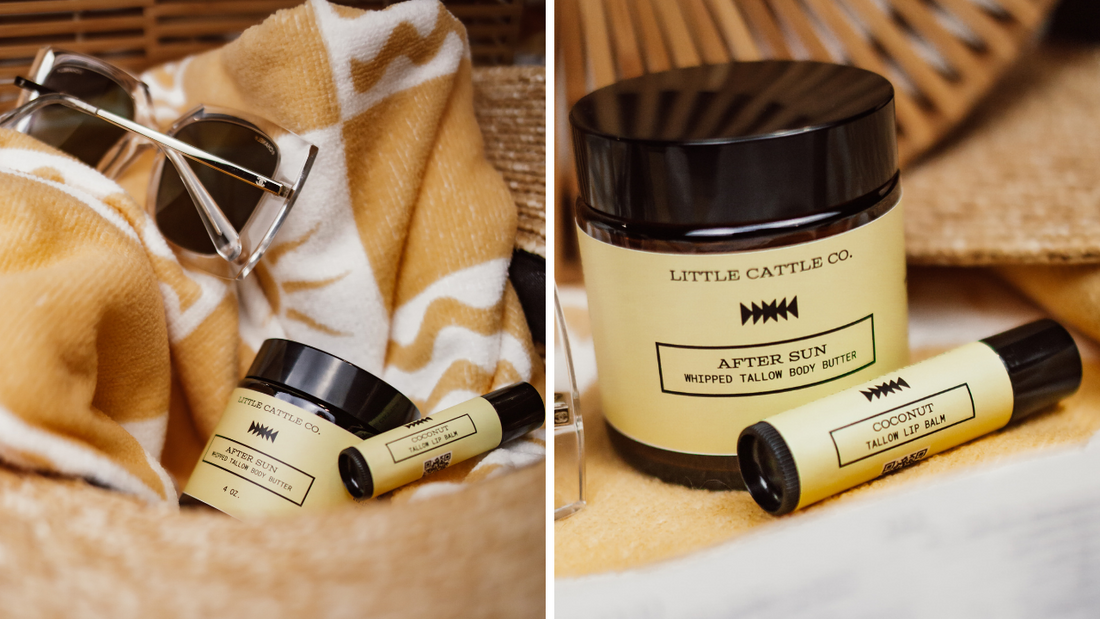 Introducing Our Summer Essentials: Limited Edition Tallow Body Butter & Lip Balm